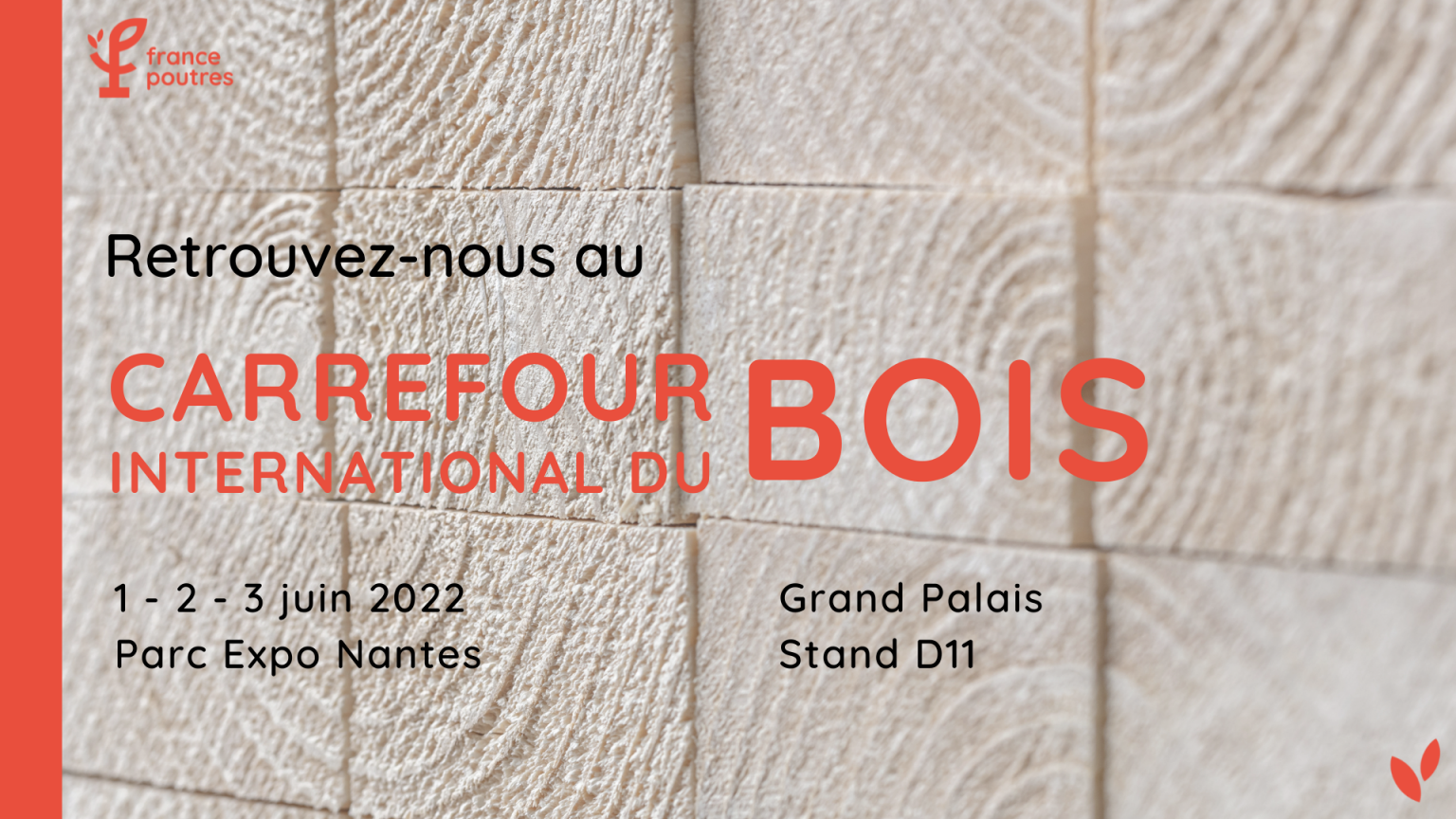 Retrouvons-nous au CIB | France Poutres